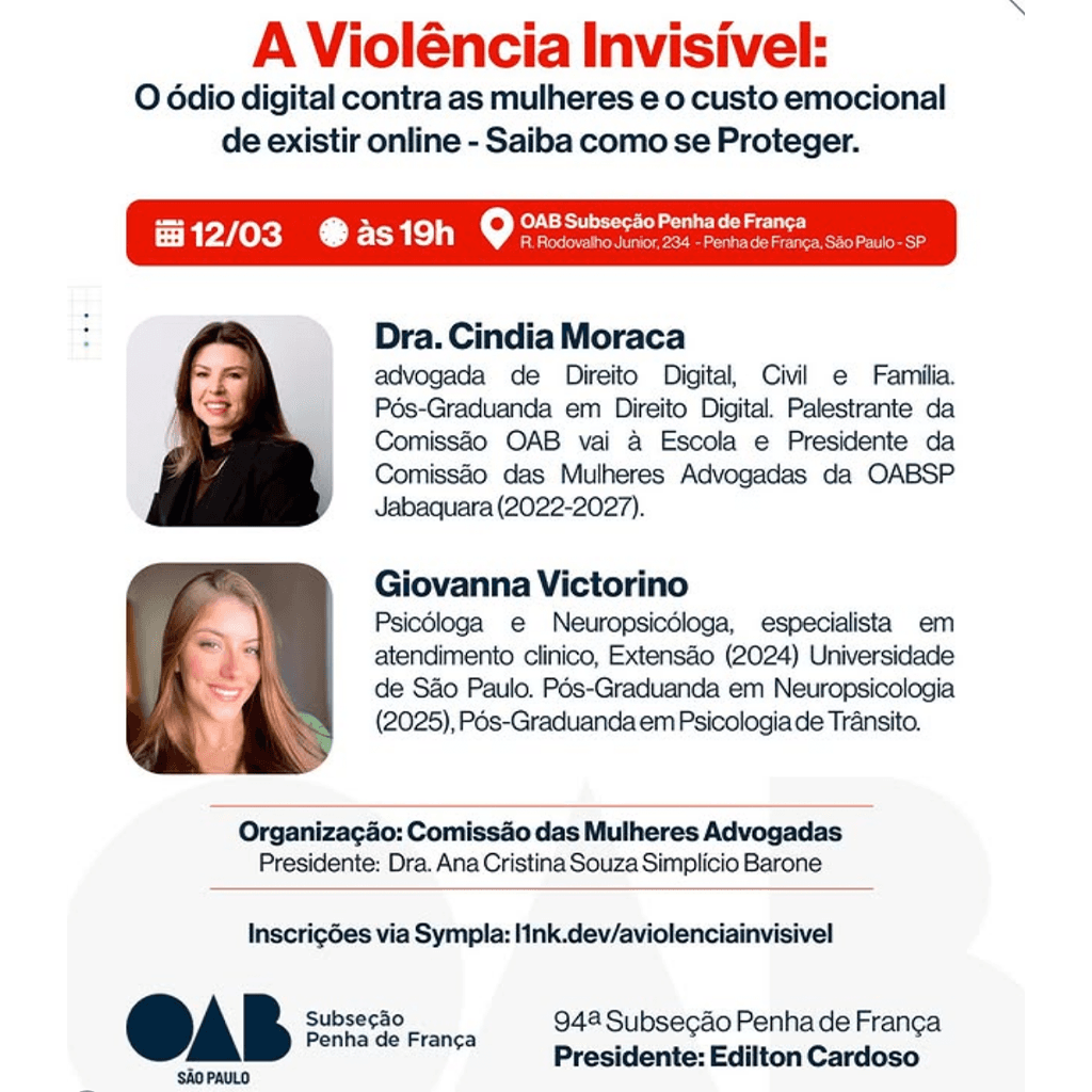 A Violência Invisível: O ódio digital contra as mulheres e o custo emocional de existir online - Saiba como se Proteger.