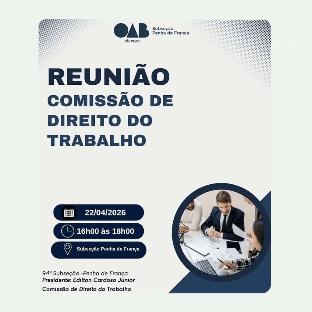 Reunião Comissão de Direito do Trabalho