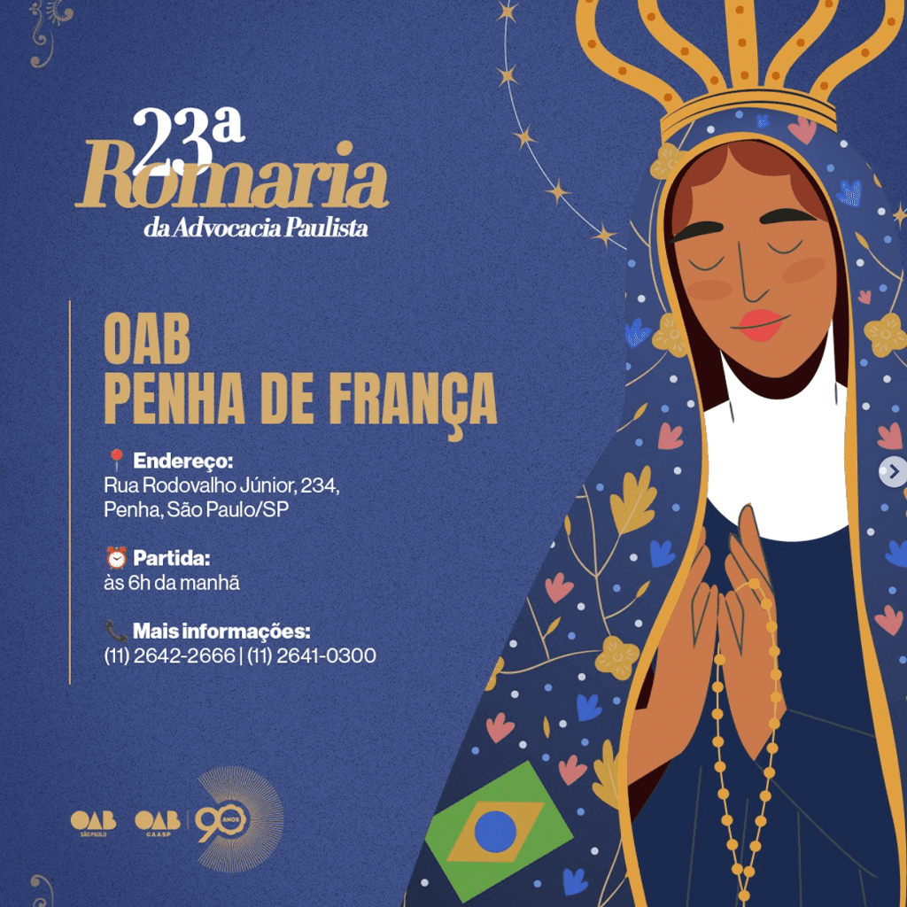 🙏✨ Romaria da Advocacia 2026 ✨🙏