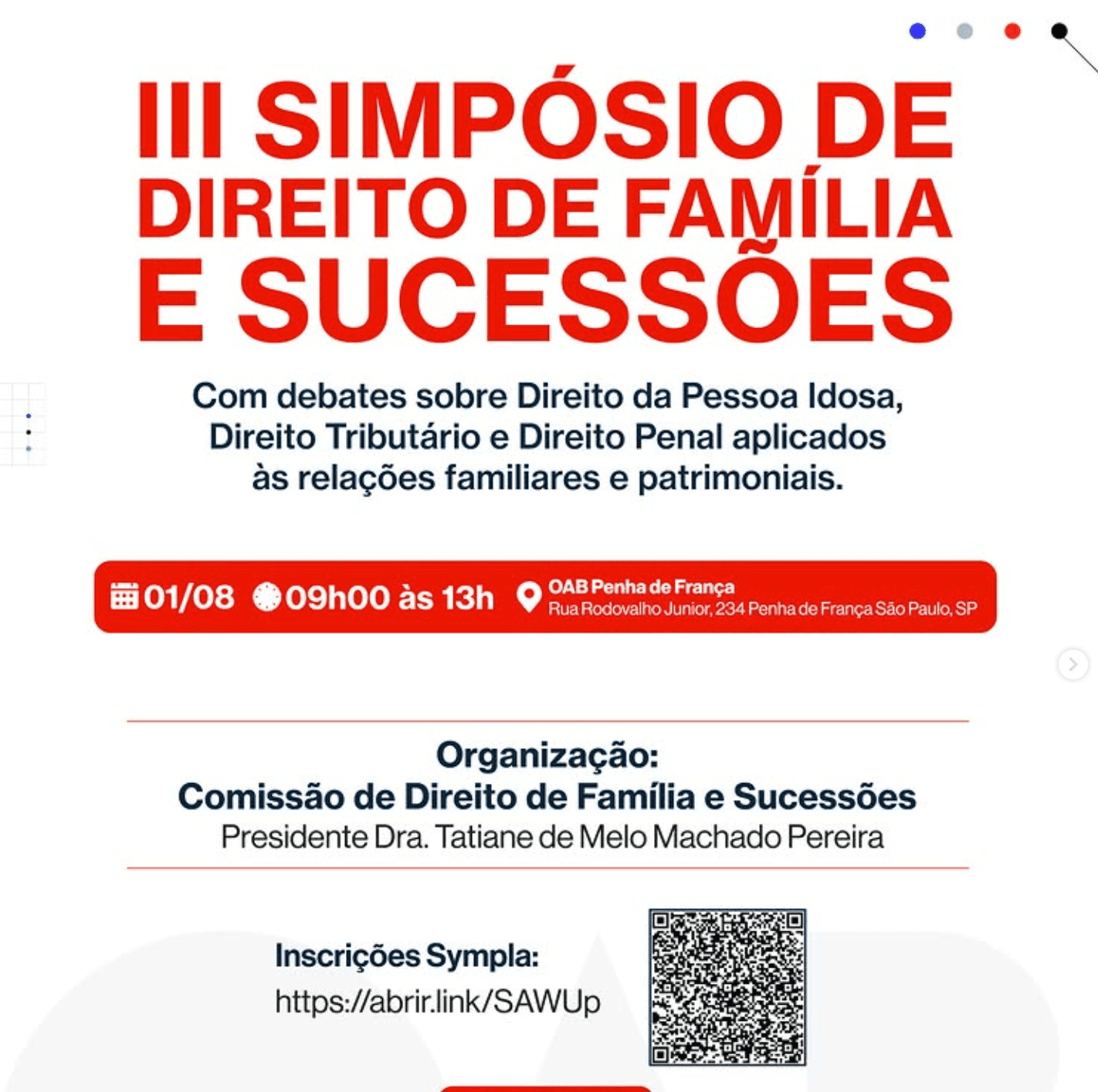 III Simpósio de Direito de Família e Sucessões