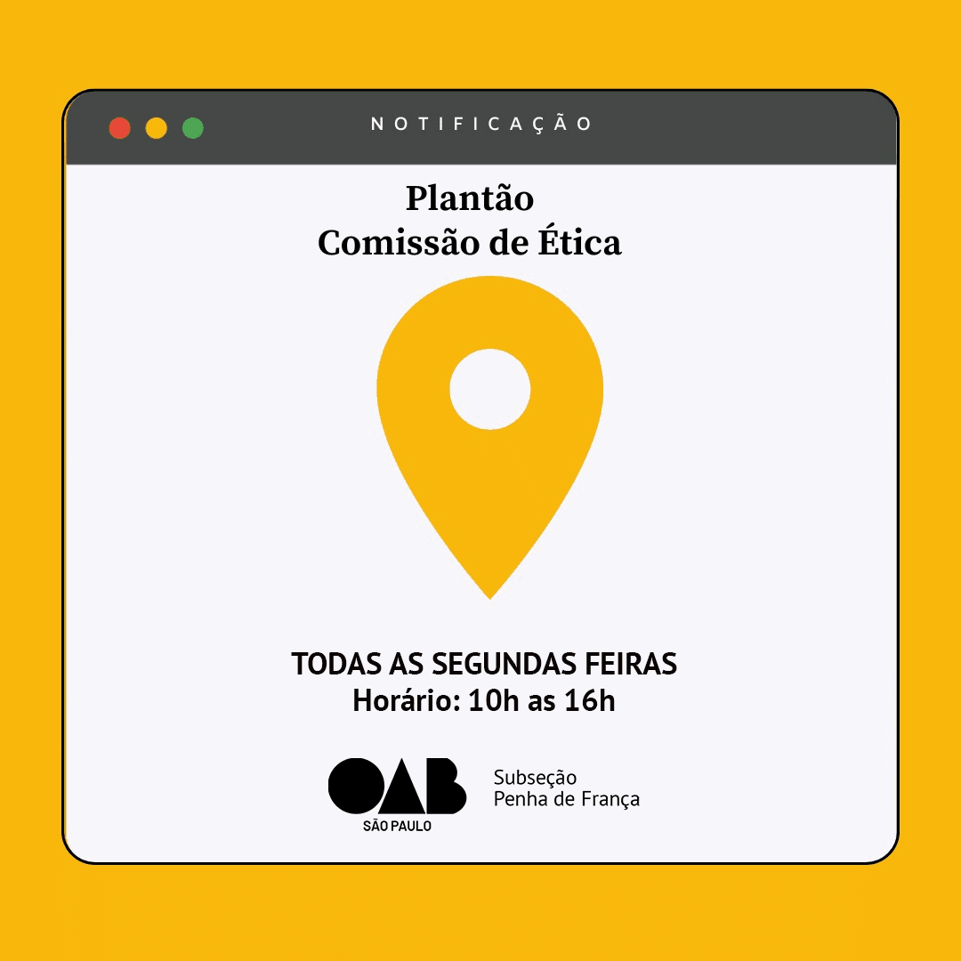 Plantões de Ética e Disciplina